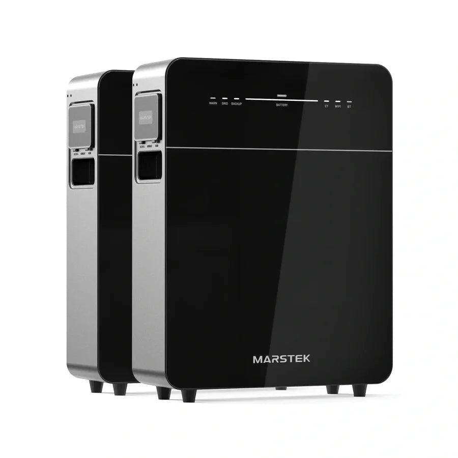 MARSTEK Venus E Gen 3.0 Plug-in-Batterie 5,12 kWh LFP 2,5 kW AC erweiterbar auf 15,36 kWh KI-Modus