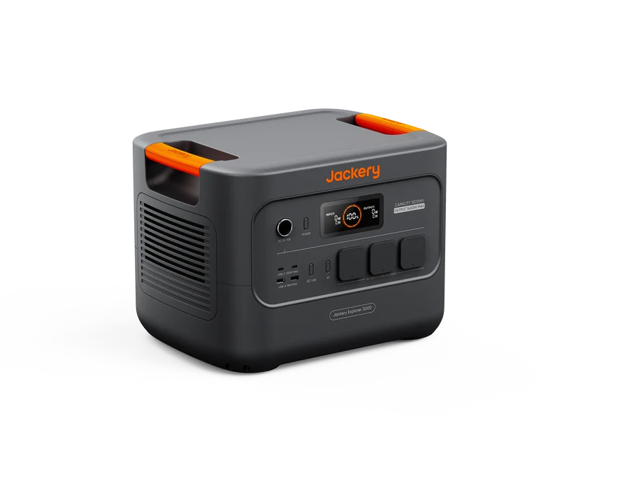 Jackery Explorer 3000 v2 Tragbare Powerstation 3072Wh LFP 3600W Ausgangsleistung 27dB leise