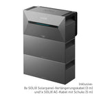 Anker SOLIX Solarbank 3 E2700 Pro + 2x BP2700 Set 8,1 kWh Balkonkraftwerk-Speicher